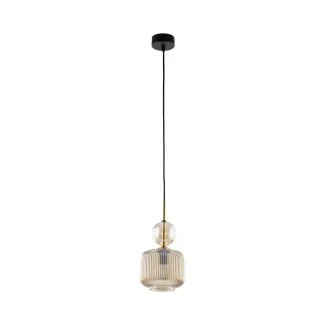 TK-LIGHTING 11038 SOPHIA COGNAC LAMPA WISZACA 1XE14