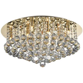 AZZARDO AZ3084 BOLLA 58 GOLD DECORATIVE LAMP