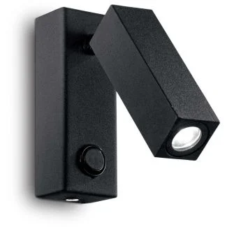 IDEAL LUX PAGE AP1 SQUARE NERO 142241