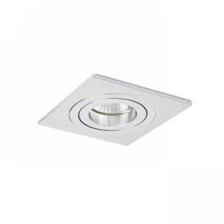 RENDL R12709 PASADENA GU10 SQ I wpuszczana aluminium szczotkowane 230V GU10 50W