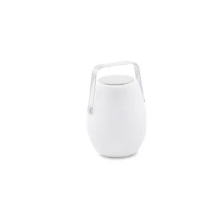 AZZARDO AZ4664 BOOMBOX MEDIUM DECORATIVE TABLE / SPEAKER WHITE