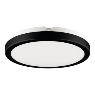 MILAGRO EKP0473 Plafon Vera 24W 4000K Czarny IP65