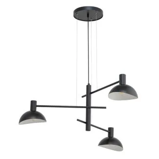 SIGMA 40527 ARTIS 3 lampa wisząca czarny