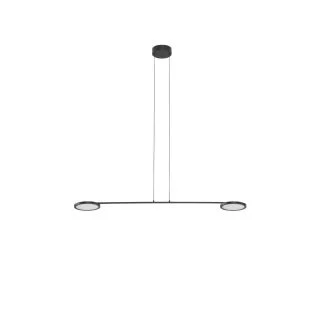 Luces Exclusivas ABOT LE43207 LAMPA WISZĄCA LED czarny