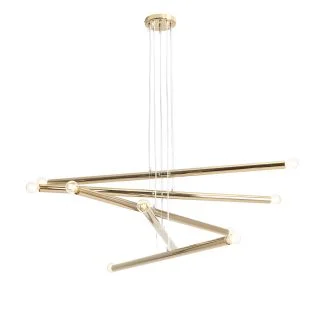 ALDEX 1072M30 LAMPA WISZĄCA TUBO 10 ZŁOTA