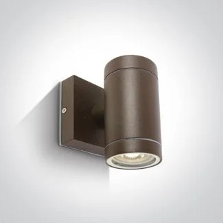 ONE LIGHT 67130E/BR Lido K1 brązowy zewnętrzny cylinder ścienny 35W MR16 GU10