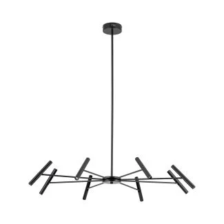 TK-LIGHTING 18224 NIVA BLACK LAMPA WISZĄCA LED 40W