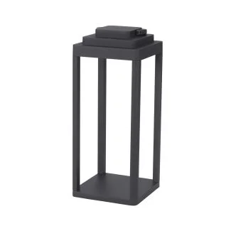 Luces Exclusivas ARRECIFES LE71547 LAMPA ZEWNETRZNA STOJĄCA szary