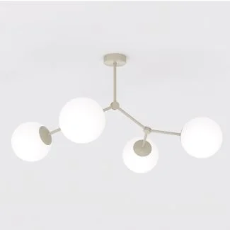 EMIBIG 1703/4 SPACE 4 MOKKA OPAL Lampa sufitowa