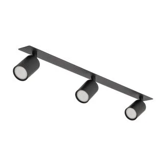 TK-LIGHTING 10800 NEX BLACK 3XGU10 LAMPA SUFITOWA PODTYNKOWA