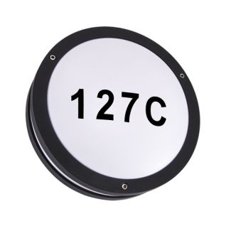 IDEUS 3837 SOLINA LED C 7,5W BLACK NW Oprawa hermetyczna