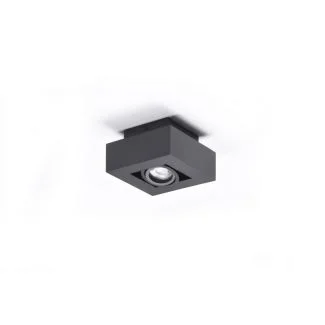 AZZARDO AZ4432 NIKEA 1 GU10 BK TECHNICAL EXPOSED DOWNLIGHT BLACK
