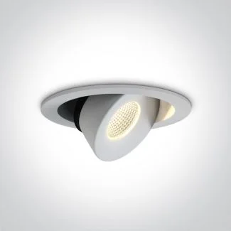 ONE LIGHT 11113E/W/W Antiro biały wpust LED 3000K 12W