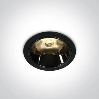 ONE LIGHT 10106DC/B/W Eledio czarny wpust COB LED 3000K 6W dark light