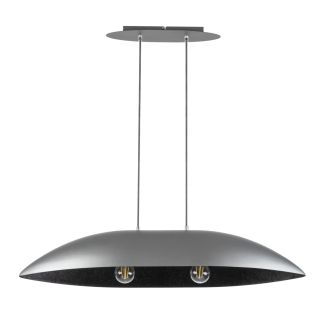SIGMA 40643 lampa wisząca Gondola M srebrny/czarny