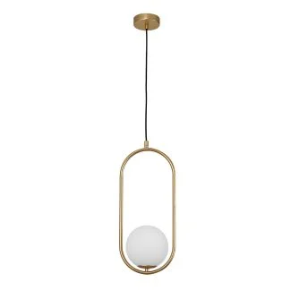 Luces Exclusivas RENGO LE41771 LAMPA WISZĄCA mosiądz