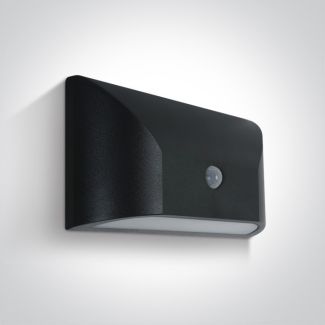 ONE LIGHT 67396A/AN/W Ziria + PR kinkiet antracyt z czujnikiem LED 3000K 6W IP65