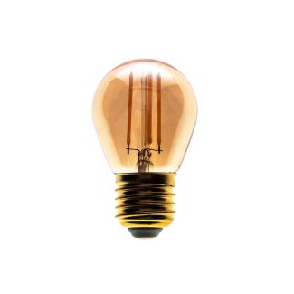 MILAGRO ML7806 ŻARÓWKA FILAMENTOWA 4W G45 E27 Amber Barwa: Ciepła