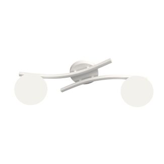EMIBIG 1392/2 OPUS 2 WH OPAL lampa sufitowa