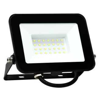Polux 302410 Naświetlacz LED SMD 30W 6500K 120° IP65 czarny