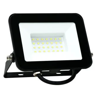 Polux 302410 Naświetlacz LED SMD 30W 6500K 120° IP65 czarny