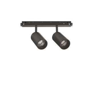 IDEAL LUX 303628 EGO TRACK DOUBLE 16W 3000K 1-10V BK SYSTEM SZYNOWY czarny