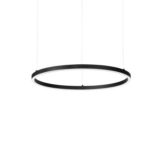 IDEAL LUX 304380 ORACLE SLIM SP D050 ROUND 4000K ON-OFF BK LAMPA WISZĄCA czarny