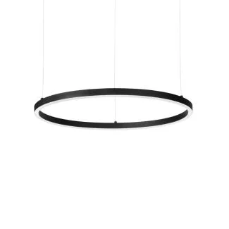 IDEAL LUX 304397 ORACLE SLIM SP D070 ROUND 3000K DALI BK LAMPA WISZĄCA czarny