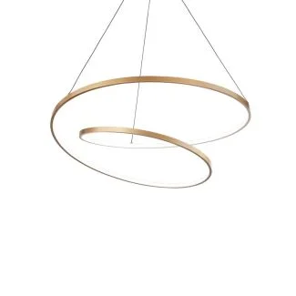 IDEAL LUX 304564 OZ SP D60 DALI OTTONE LAMPA WISZĄCA mosiądz