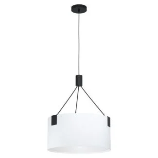 EGLO 39882 LAMPA TORTOLA OPRAWA WISZĄCA HL/3 E27 WEISS/SCHWARZ TORTOLA