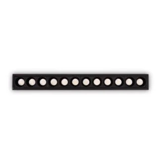 IDEAL LUX 305837 LIKA FI SLIM 20W 3000K BK OPRAWA WPUSZCZANA czarny