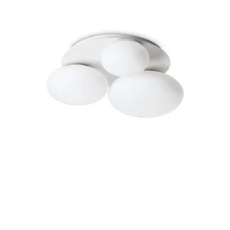 IDEAL LUX 306964 NINFEA PL3 BIANCO LAMPA SUFITOWA biały
