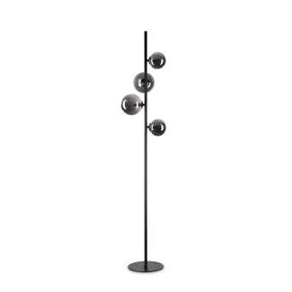 IDEAL LUX 306988 PERLAGE PT4 FUME' LAMPA PODŁOGOWA dymiony