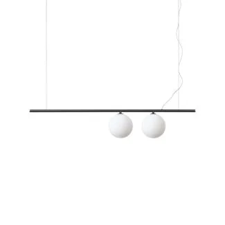 IDEAL LUX 306995 PERLINE SP2 NERO LAMPA WISZĄCA czarny