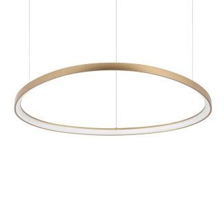 IDEAL LUX 307701 GEMINI SP D105 ON-OFF OTTONE LAMPA WISZĄCA mosiądz