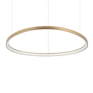 IDEAL LUX 307701 GEMINI SP D105 ON-OFF OTTONE LAMPA WISZĄCA mosiądz