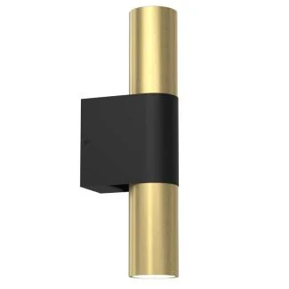 LUMINEX 3093 kinkiet Wall black/brass 2