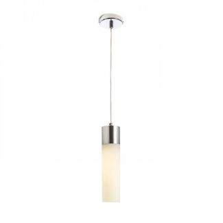 RENDL R10493 EIGHT wisząca szkło opalowe/chrom 230V E27 28W