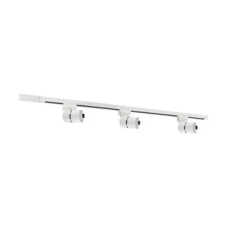 IDEUS 04257 DIOR 3xGU10 WHITE/CHROME Oprawa do zamontowania na szynoprzewodzie (3 szt.)/Szynoprzewód