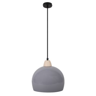 CANDELLUX 31-78360 LAMPA WISZĄCA MONROE 1X60W E27 SZARY