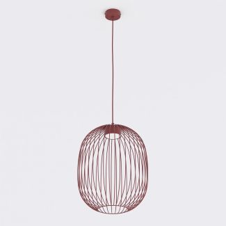 EMIBIG 1700/1 MANTRA 1 BURGUNDY Lampa wisząca