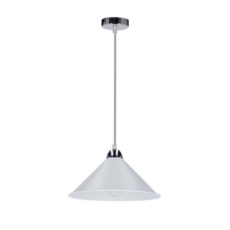 CANDELLUX 31-20710 AVOLA LAMPA WISZĄCA CHROMOWY 26 1X60W E27 KLOSZ BIAŁY