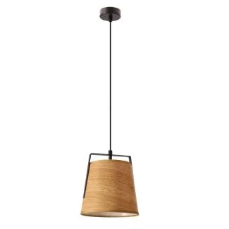 CANDELLUX 31-38364 Milbury lampa sufitowa czarny 1x40W E27 abażur żółty