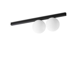 IDEAL LUX 310671 BINOMIO PL2 NERO LAMPA SUFITOWA czarny