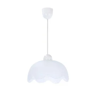 CANDELLUX 31-17734 BRATEK LAMPA WISZĄCA 25 1X60W E27 KLOSZ BIAŁY