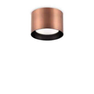 IDEAL LUX 310893 SPIKE PL1 ROUND RAME LAMPA SUFITOWA miedziany