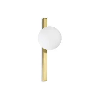 IDEAL LUX 311319 BINOMIO AP1 OTTONE KINKIET mosiądz