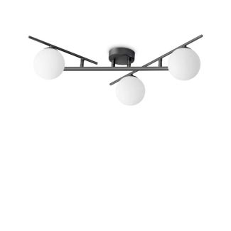 IDEAL LUX 311357 ATLAS PL3 NERO LAMPA SUFITOWA czarny