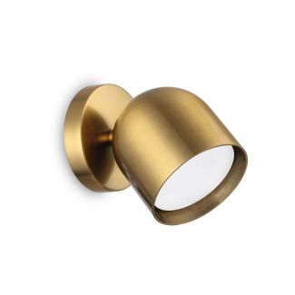 WYPRZEDAŻ IDEAL LUX 314129 DODO AP1 OTTONE KINKIET mosiądz