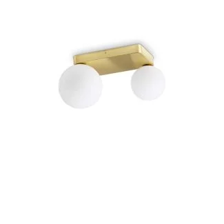 IDEAL LUX 314815 PENTA PL2 LAMPA SUFITOWA złoty